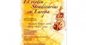 Vioara Stradivarius in Spania (Alexandru Tomescu si pianistul Horia Mihail)