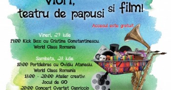 Green Revolution are placerea sa va invite la un weekend cool la Roaba de Cultura!