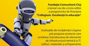 Program de finanțare pentru școlile clujene, finanțare de până la 7.500 lei pentru un proiect