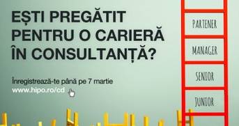 Astazi este ultima zi in care te mai poti inscrie la Consulting Days
