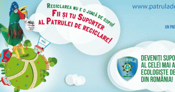 Patrula de Reciclare ieșeană recrutează Suporteri!
